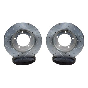 Toyota Land Cruiser Brake Rotors (2) - Front - Baer Brakes - Claw Performance Rotors - `98-`07